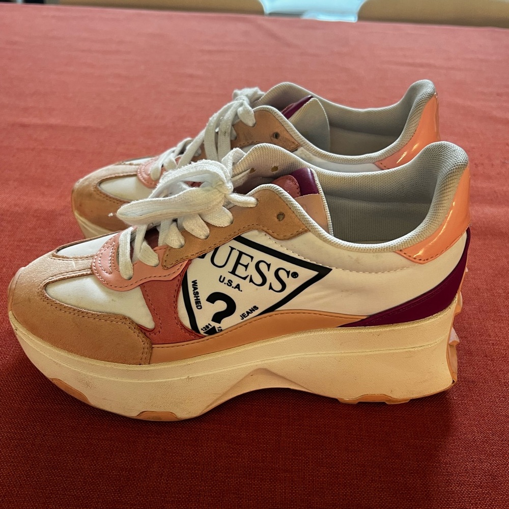 Guess Colorful Platform Sneakers